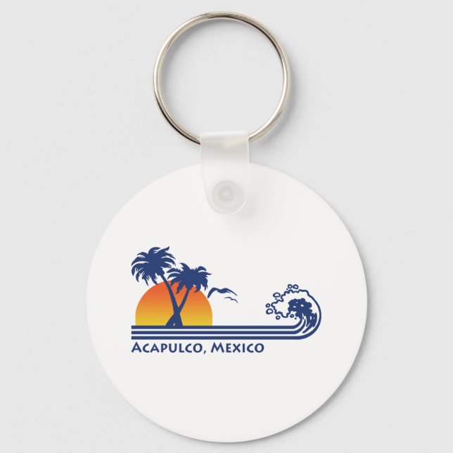 Acapulco Mexico Keychain (Front)