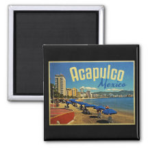 Kühlschrankmagnet,Magnetschild,Magnet-Acapulco II 