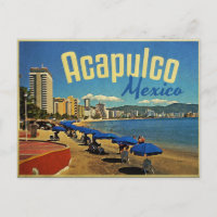 Acapulco Mexico Vintage Travel