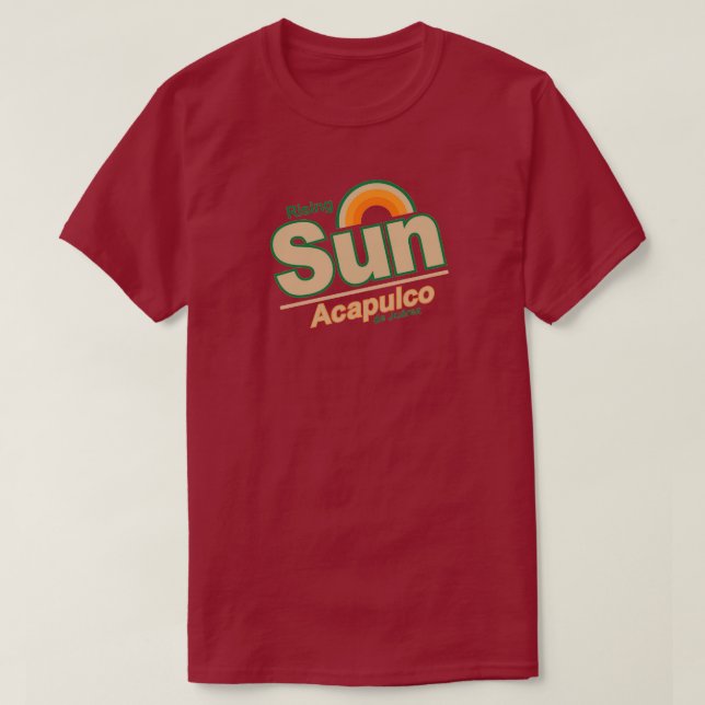 ACAPULCO RISING SUN T-Shirt (Design Front)