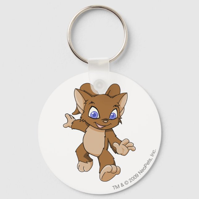 Acara Brown Keychain (Front)