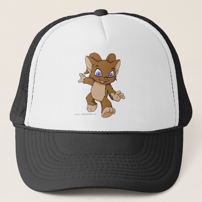 Acara Brown Trucker Hat (Front)