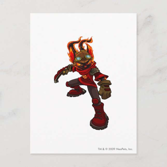 Acara Moltara Player Postcard (Front)