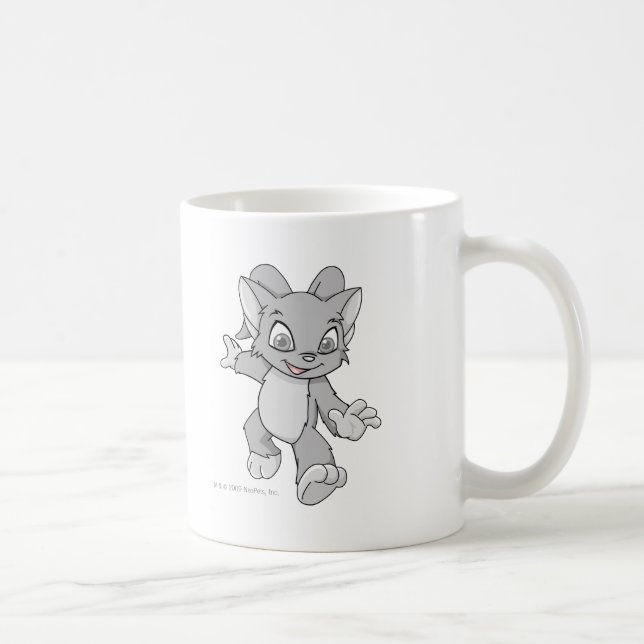 Acara Silver Coffee Mug (Right)