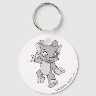 Acara Silver Keychain