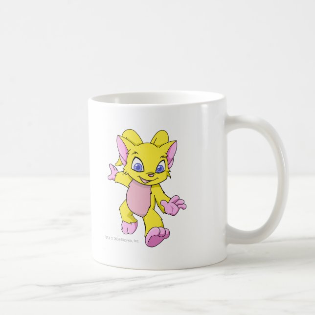 Acara Yellow Coffee Mug (Right)