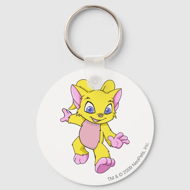Acara Yellow Keychain (Front)