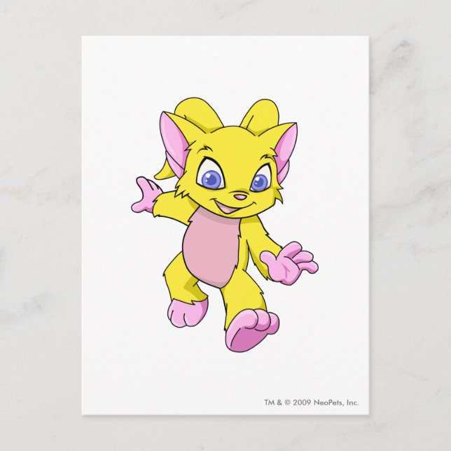 Acara Yellow Postcard (Front)