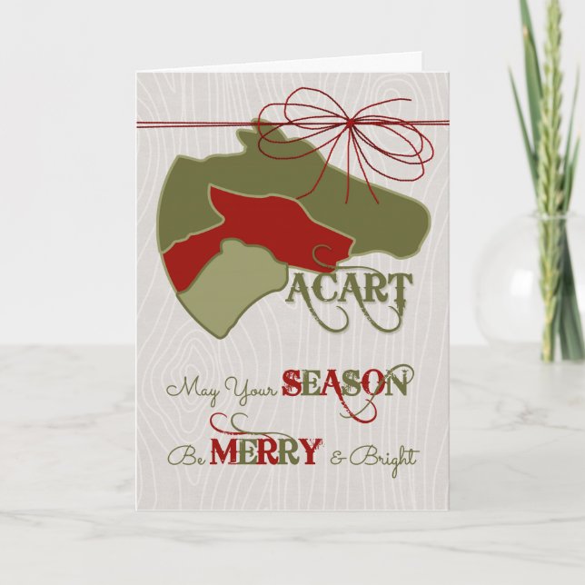 ACART - Logo Christmas Greeting 2014 Holiday Card (Front)