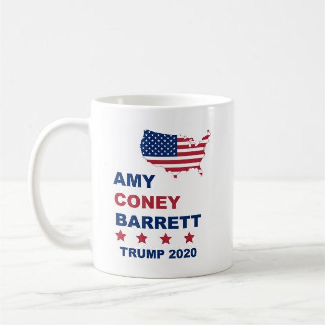 ACB AMY CONEY BARRETT & TRUMP 2020 MUG (Left)