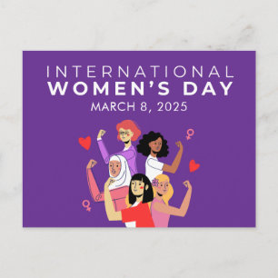 Accelerate Action International Women's Day 2026 Postcard