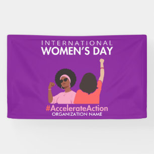 Accelerate Action International Women's Day Banner