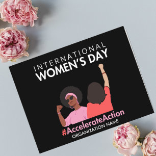Accelerate Action International Women's Day Postcard