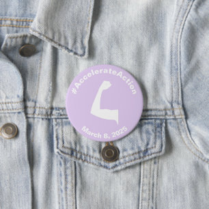 Accelerate Action Women´s Day 2025 Button