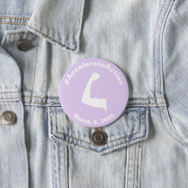 Accelerate Action Women´s Day 2025 Button (In Situ)