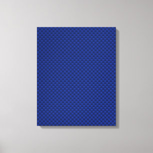 Accent Blue Carbon Fiber Like Print Background