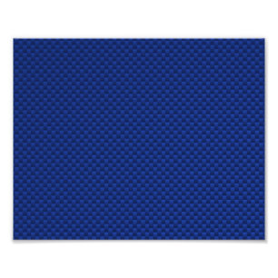 Accent Blue Carbon Fiber Like Print Background