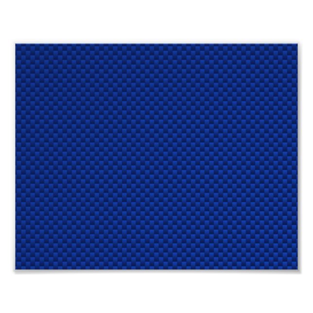 Accent Blue Carbon Fiber Like Print Background (Front)