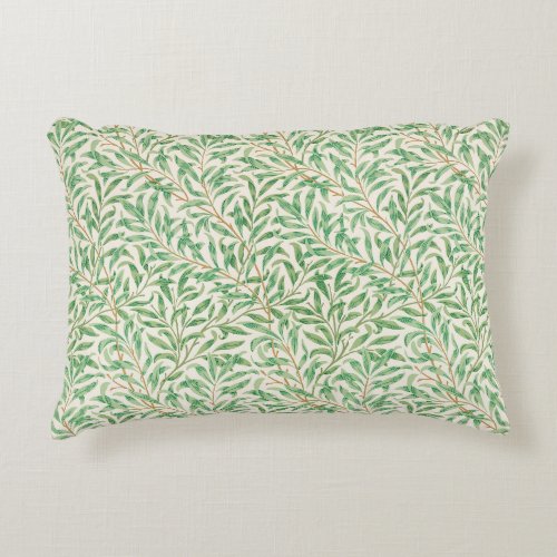 Accent Pillow Art Nouveau Willow Bough Pattern