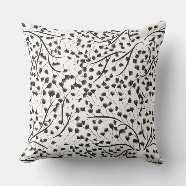 Accent Pillow-Botanical   Throw Pillow (Front)