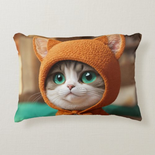 Accent Pillow cat edition