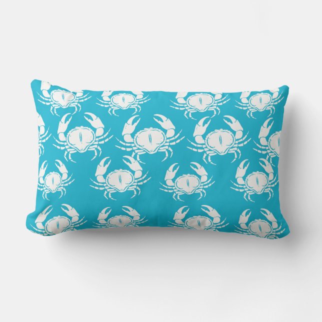 Accent Pillow-Crabs Lumbar Pillow (Front)