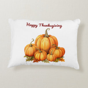 Accent Pillow- Happy Thanksgiving Accent Pillow. Pillow