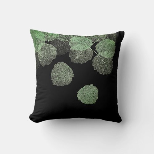 Accent Pillow_ Nature Leaves Throw Pillow