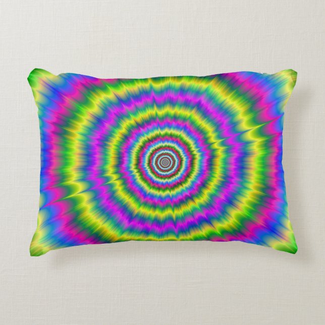 Accent Pillow  Neon Explosion (Front)