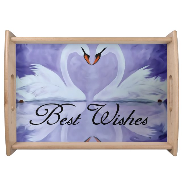 Accent Pillow Serving Tray (Front)