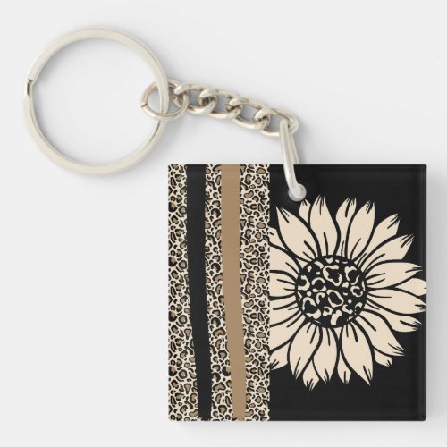 Accent Pillow Sunflower Safari  Keychain