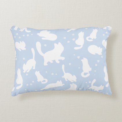 Accent Pillow With Cat Pillow