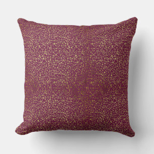 Accent Throw Pillow-Merlot Wine Pillow