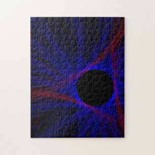 Accented Triangle Geometric Puzzle