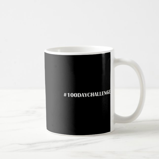 Accept 100 Day Challenge Joe Biden Harris  Coffee Mug (Right)