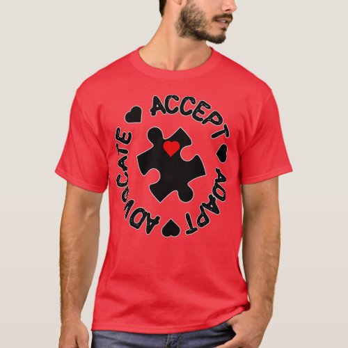 Accept adapt advocate 3 T_Shirt