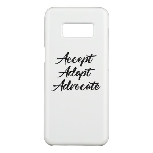 Accept Adapt Advocate Autism Awareness Cute Autism Case_Mate Samsung Galaxy S8 Case