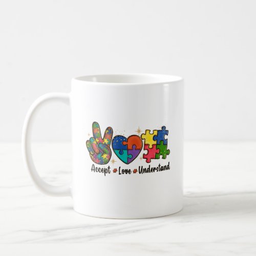 Accept Love Understand Autism Awareness Baby  Coffee Mug