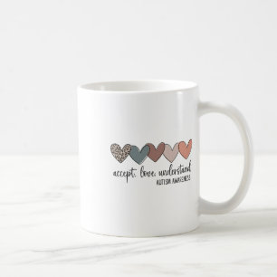 Accept Love Understand Autism Awareness Coffee Mug