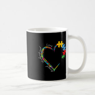 Accept Love Understand Autism Support Funny Autism Coffee Mug