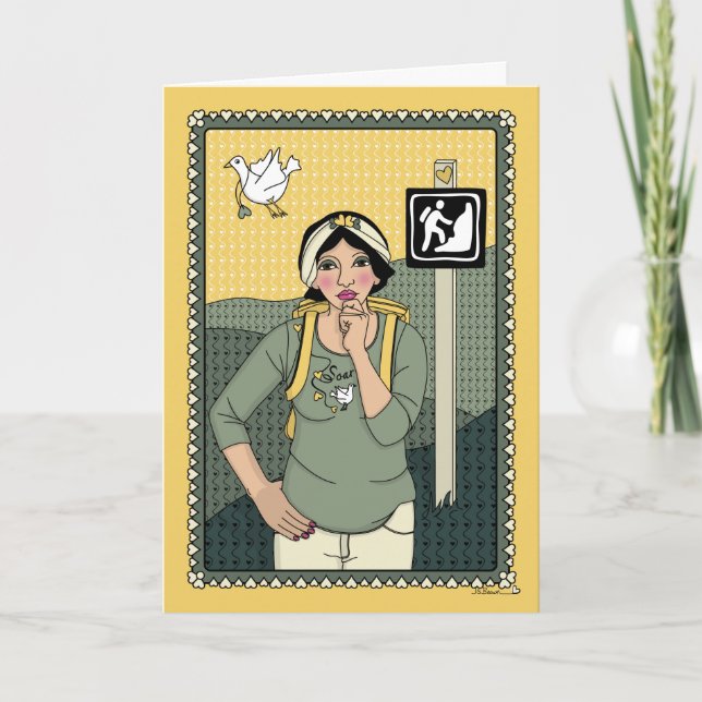 Accept The Challenge_C_Greeting Card (Front)