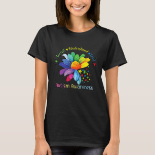 Accept Understand Love Autism Awareness Daisy Apri T-Shirt