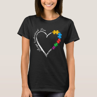 Accept Understand Love Autism Awareness T-Shirt