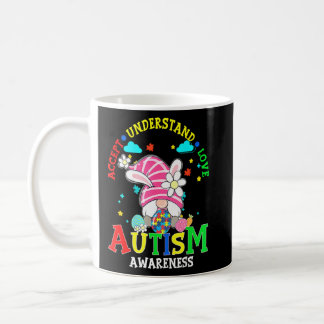 Accept Understand Love Gnome Autism Awareness East Coffee Mug