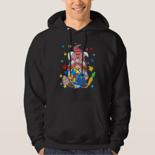 Accept Understand Love Gnome Autism Awareness East Hoodie