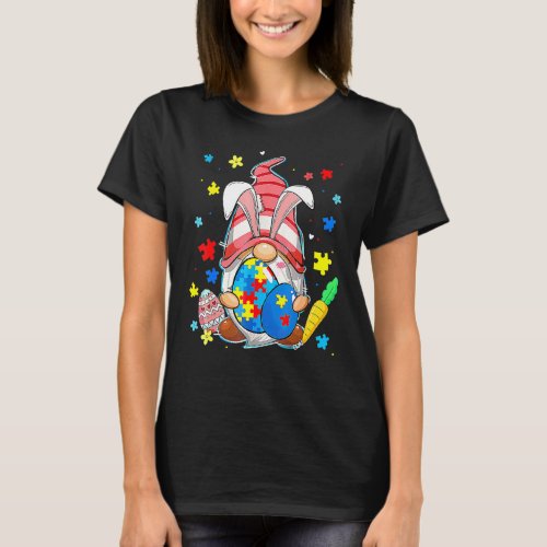 Accept Understand Love Gnome Autism Awareness East T_Shirt