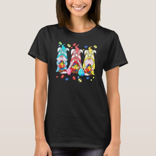 Accept Understand Love Gnomes Autism Awareness Eas T_Shirt