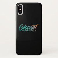 Accept Yourself Motivational Quote Phone Case