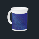 Acceptance | Blue Indigo Violet Boho Medallions Beverage Pitcher<br><div class="desc">Focused meditation medallions for mindful personal growth, mental clarity, energy healing, and spiritual enlightenment. Our meditation medallions and corresponding artwork are made with motifs specific to words and phrases to help focus and guide your personal growth and spiritual journey. This artwork is 6 of 6 textured round medallion designs that...</div>
