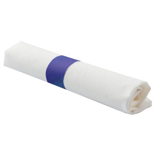 Acceptance   Blue Indigo Violet Shibori Pattern Napkin Bands